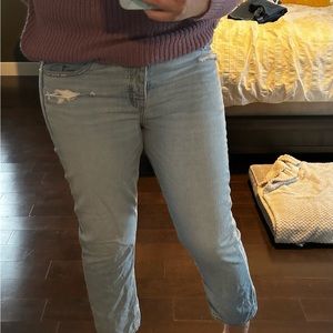 American eagle straight jeans